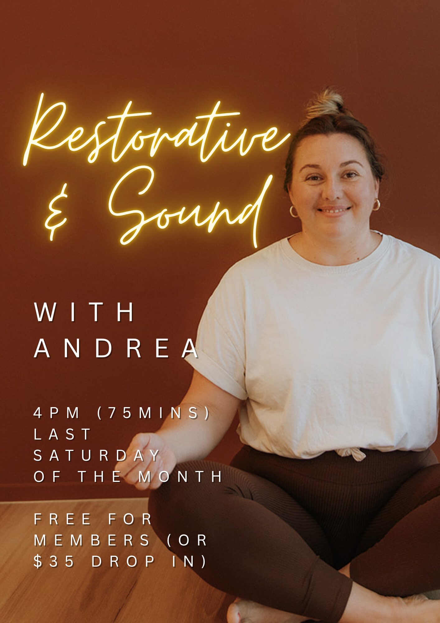 Hot Yoga Room Events - Sounds of Stillness with melina Lynde