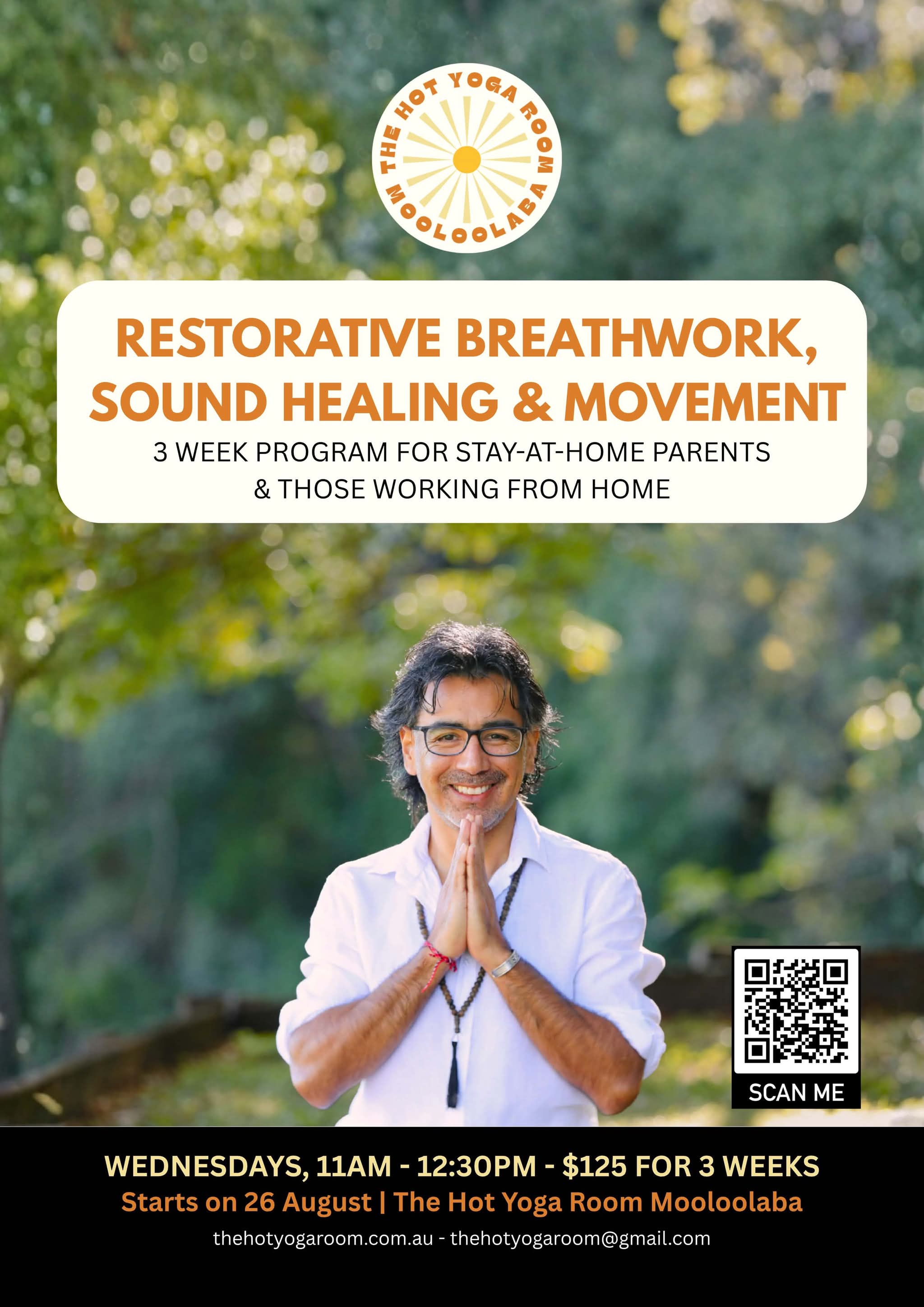 Hot Yoga Room Events - Sounds of Stillness with melina Lynde