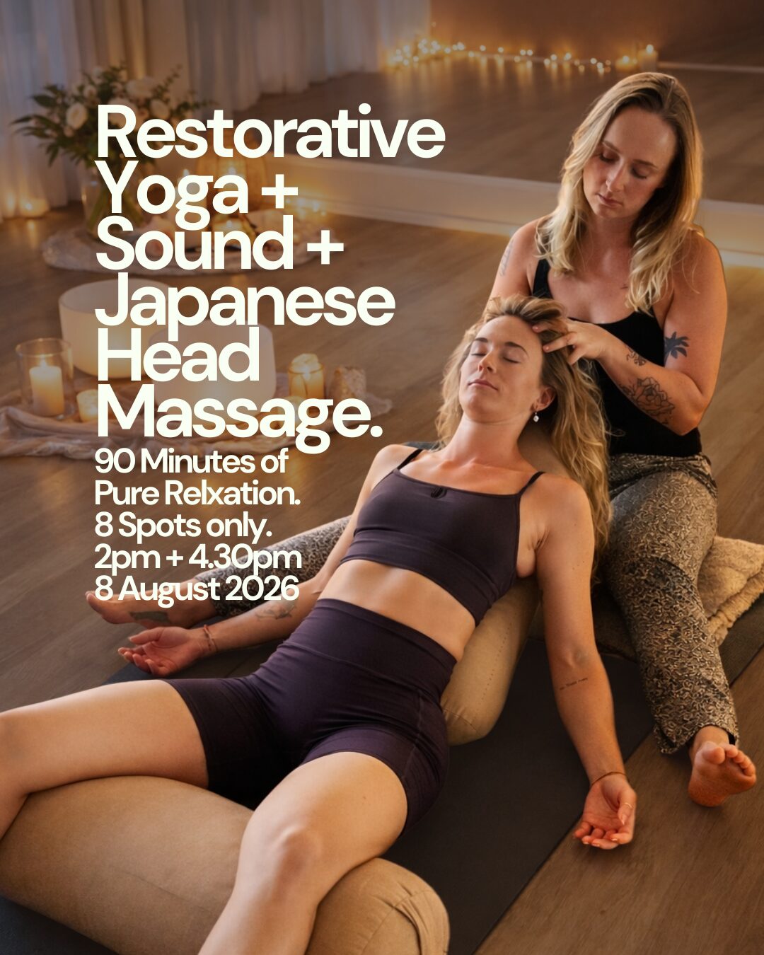 Hot Yoga Room Events - Sounds of Stillness with melina Lynde
